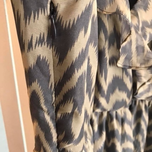 NWOT Sz UK 10 - PIT by JC Collection Maxi Dress Mob Wife Mafia Y2K - Picture 4 of 5